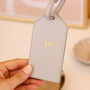 Personalised Foiled Luggage Tag And Passport Gift Set, thumbnail 7 of 8