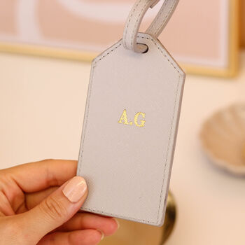 Personalised Foiled Luggage Tag And Passport Gift Set, 7 of 8