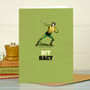 'Running' Funny Card For Men, thumbnail 1 of 4