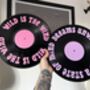 Personalised Upcycled Vintage 12' Lp Vinyl Record Decor, thumbnail 3 of 9