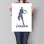 Personalised Tennis Wall Art, thumbnail 1 of 5