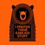 Funny Muso Bear Music Adult Men's T Shirt, thumbnail 6 of 7