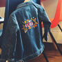 Personalised Embroidered Children's Denim Jacket, thumbnail 6 of 12