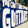 Guitar Statement 'You Can't Have Too Many Guitars' Inc Free Gift, thumbnail 5 of 10