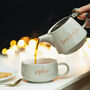 Personalised Teapot And Cup Set For One, thumbnail 1 of 5