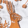 Easter Rabbit Wall Decoration, thumbnail 5 of 5