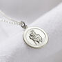 Mini St Christopher Necklace, thumbnail 2 of 8