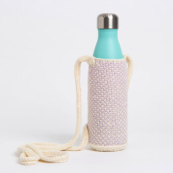Striped Bottle Bag Knitting Kit, 4 of 7