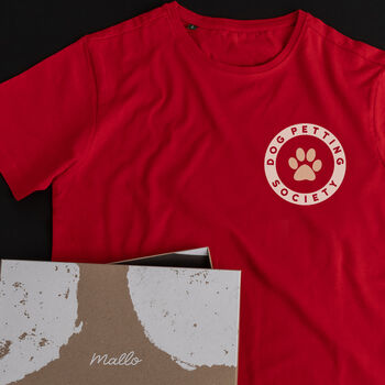 'Dog Petting Society' T Shirt For Dog Lovers, 3 of 8