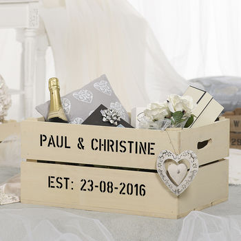 Personalised Wedding Crate, 2 of 7