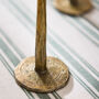 Tyndale Antique Brass Candlestick, thumbnail 6 of 6