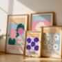 Personalised Birth Flower Art Print, thumbnail 1 of 6