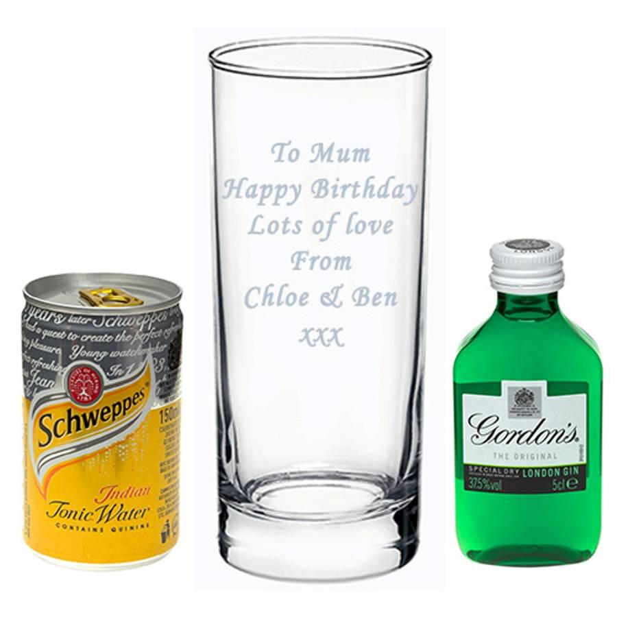 Personalised Gin Gift Sets By British and Bespoke