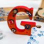 Personalised Paint Your Own Sport Wooden Letter, thumbnail 4 of 6