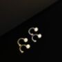 'Kutitap' Delicate Pearl Earrings, thumbnail 8 of 10