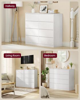 Chest Of Drawers Storage Dresser Unit, 5 of 5