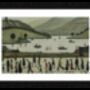 Framed 'Windermere' A4 Lowry Style Art Print, thumbnail 2 of 2