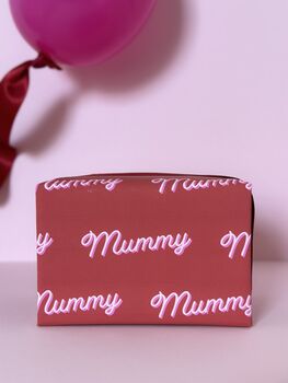 Mummy Typographic Mother's Day Wrapping Paper, 2 of 4