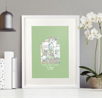 Home Is Where Our Heart Is Personalised Print, 8 of 12