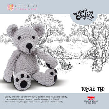 Toggle Ted Crochet Kit, 2 of 4