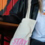 Stay Iconic Female Tote Bag, thumbnail 3 of 4