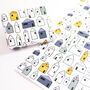Little Houses Wrapping Paper, thumbnail 3 of 9