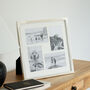Classic Four Aperture Square Silver Plated Photo Frame, thumbnail 1 of 4
