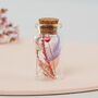 Valentine's Day Flowers Message Bottle Gift, thumbnail 4 of 5