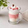 Strawberry Frappe Scented Candle, thumbnail 3 of 8