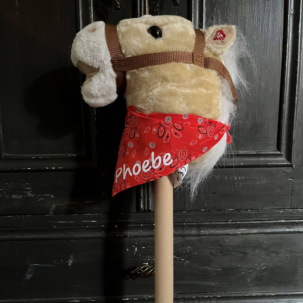 Personalised Hobby Horse With Sound