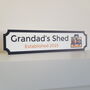 Personalised Shed Picture Sign, thumbnail 1 of 2