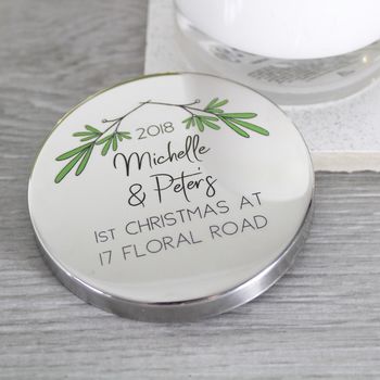 New Home Christmas Scented Candle With Lid, 4 of 10