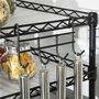 Two Tier Adjustable Microwave Oven Rack, thumbnail 3 of 7
