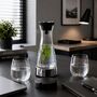 Water Carafe With Cooling Pad In Stand Stainless Steel, thumbnail 1 of 4