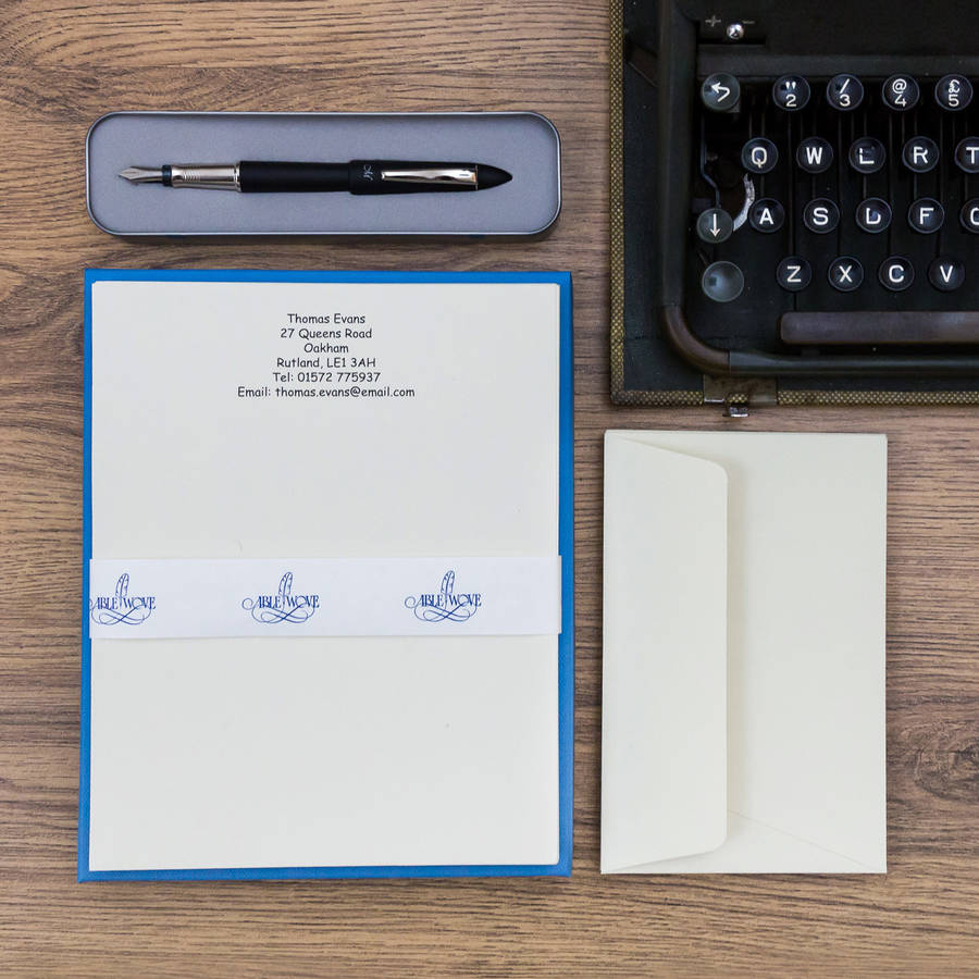 Premium Writing Paper Set By Able Labels ...