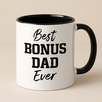 Best Bonus Dad Ever Slogan Mug, 2 of 6