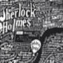 Typographic Map Of Literary London Print, thumbnail 8 of 9