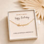 Personalised Name Necklace, Flowing Script In Gold Or Sterling Silver, thumbnail 2 of 11