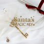 Personalised Santa's Magic Key Christmas Eve Activity Handmade Xmas Decoration Ornament, thumbnail 6 of 10