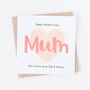 Personalised Mother's Day Card For Mum Or Mummy, thumbnail 3 of 3