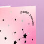 Scorpio Star Sign Constellation Birthday Card, thumbnail 6 of 7