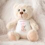 Personalised Pink First Easter Teddy, thumbnail 5 of 12