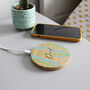 Personalised Bamboo Wireless Phone Charger For Dad, thumbnail 5 of 12