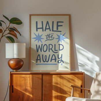 Half The World Away, Oasis Print, 10 of 12