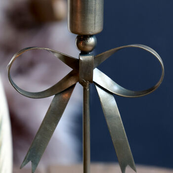 Iron Bow Candlestick, 2 of 3