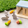 Personalised Rabbit Hutch Pet Set Toy, thumbnail 3 of 4