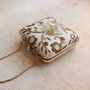 Raina Ivory Square Embroidered Clutch, thumbnail 2 of 5