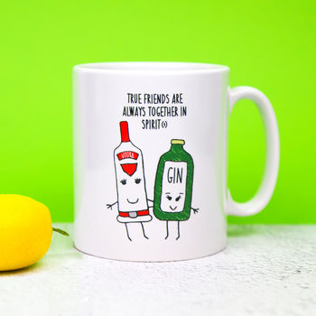 Personalised 'Together In Spirits' Friendship Mug, 11 of 11