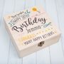 Personalised Wooden Birthday Memory Box, thumbnail 3 of 6