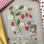 Life Is Sweet Modern Cross Stitch Kit, thumbnail 5 of 5